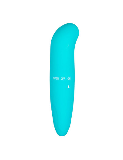 Голубой мини-вибратор для G-стимуляции Easytoys Mini G-Spot Vibrator - 12 см.