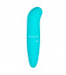 Голубой мини-вибратор для G-стимуляции Easytoys Mini G-Spot Vibrator - 12 см.