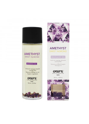 Органическое массажное масло AMETHYST SWEET ALMOND - 100 мл.
