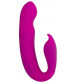 Розовый вибратор G-Spot Dual Stimulator with Rolling Ball - 17,1 см.