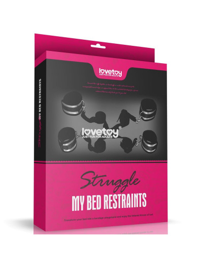 Набор для фиксации Struggle My Bed Restraints