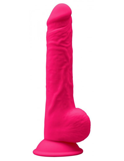 Розовый фаллоимитатор-реалистик Premium Dildo 9,5  Model 3 Premium - 24 см.