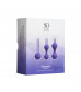 Набор из 3 фиолетовых вагинальных шариков Kegel Training Set
