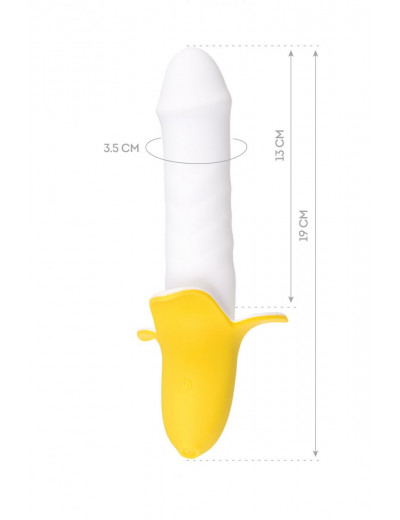 Пульсатор в форме банана B-nana - 19 см.