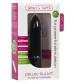 Чёрная удлинённая вибропуля Power Bullet Black - 8,3 см.