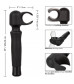 Черный вибромастурбатор Masturwand Vibrating Stroker