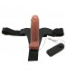Страпон на трусиках с вибрацией Ultra Passionate Harness - 16 см.