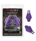 Фиолетовые виброзажимы для сосков Nipple Play Rechargeable Nipplettes