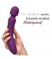 Фиолетовый вибратор-жезл So Divine Wicked Game Magic Wand - 24 см.