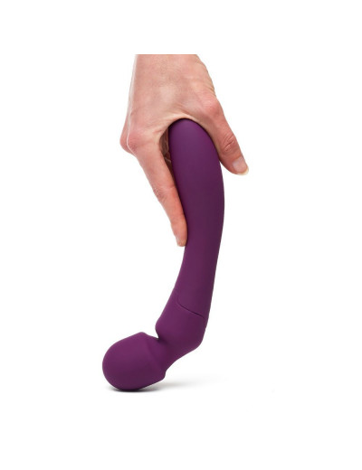 Фиолетовый вибратор-жезл So Divine Wicked Game Magic Wand - 24 см.