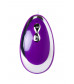 Фиолетовое виброяйцо A-Toys - 6,5 см.