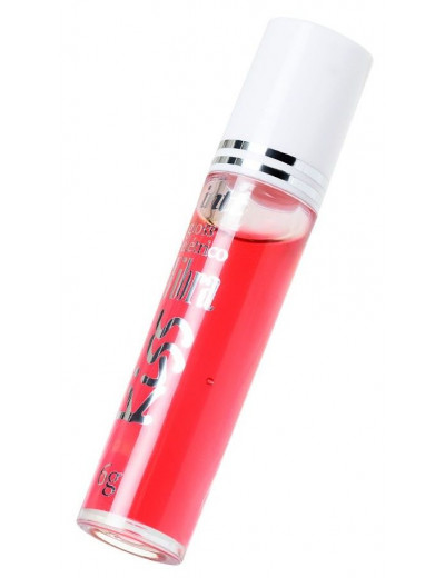 Блеск для губ Gloss Vibe Strawberry с эффектом вибрации и клубничным ароматом - 6 гр.