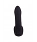 Чёрный массажёр простаты с вибрацией