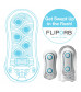 Мастурбатор Tenga FLIP ORB BLUE RUSH