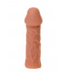 Насадка фаллического вида с венками Extreme Sleeve 005 S-size - 12,7 см.