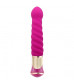 Ярко-розовый вибратор-ротатор ECSTASY Deluxe Charismatic Vibe - 21 см.