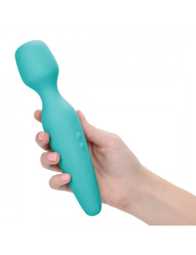Голубой wand-вибромассажер They-ology Vibrating Intimate Massager