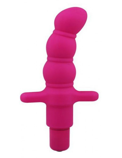 Розовый мини-вибратор Frisky Flex Vibe - 11,9 см.
