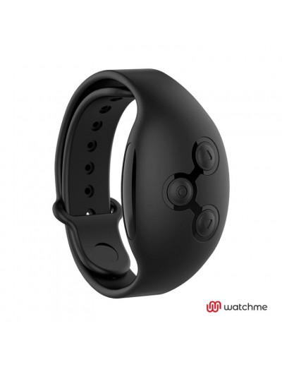 Голубой вибратор для пар с черным пультом-часами Weatwatch Dual Pleasure Vibe