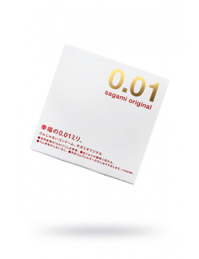 Супертонкий презерватив Sagami Original 0.01 - 1 шт.
