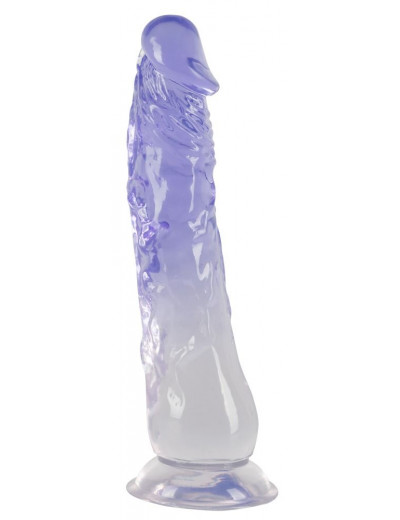 Прозрачный фаллоимитатор Clear Dildo на присоске - 22,5 см.