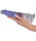Прозрачный фаллоимитатор Clear Dildo на присоске - 22,5 см.