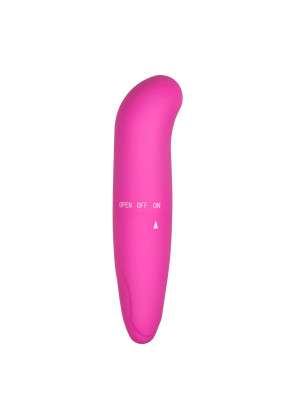 Розовый мини-вибратор для G-стимуляции Easytoys Mini G-Spot Vibrator - 12 см.