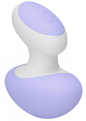 Фиолетовый клиторальный массажер Lovebug