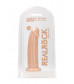 Телесный фаллоимитатор без мошонки Silicone Dildo Without Balls - 22,8 см.