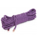 Фиолетовая веревка для связывания Want to Play? 10m Silky Rope - 10 м.