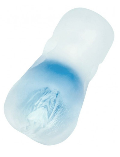 Прозрачный реалистичный мастурбатор Juicy Pussy Subtle Crystal