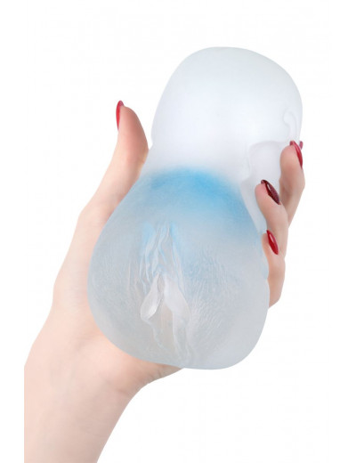 Прозрачный реалистичный мастурбатор Juicy Pussy Subtle Crystal