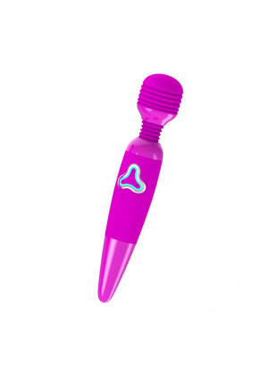 Лиловый вибромассажер Flirtatious Wand - 25 см.
