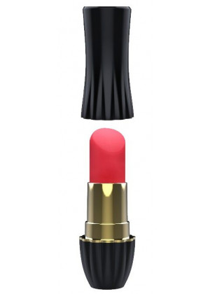 Клиторальный стимулятор-помада LIPSTICK - 9,3 см.