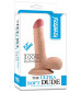 Телесный фаллоимитатор 7.5  The Ultra Soft Dude - 18 см.