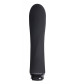 Черный мини-вибратор Compact Vibe Scarlet - 11 см.