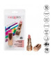 Золотистый вибратор-помада с бежевым мягким кончиком Hide   Play Rechargeable Lipstick