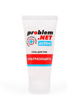 Обеззараживающий гель для рук Problem.net Active - 30 гр.