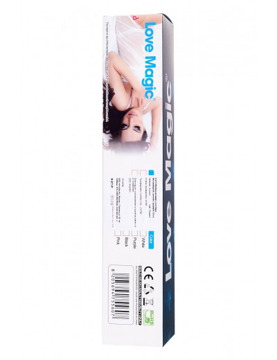 Розовый вибромассажер Love Magic - 32 см.