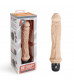Телесный вибратор-реалистик 8  Girthy Realistic Vibrator - 24,5 см.