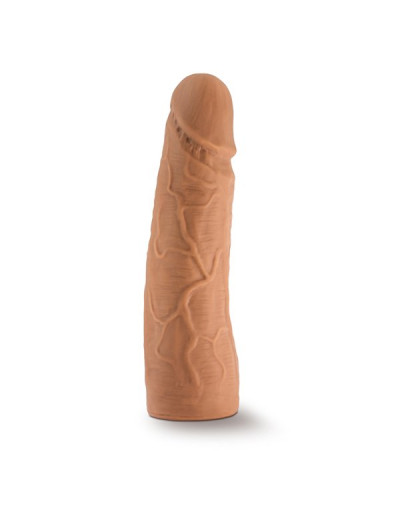 Насадка-фаллоимитатор для трусиков с плугом Realistic 7 Inch Lock On Dildo - 17,8 см.
