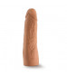Насадка-фаллоимитатор для трусиков с плугом Realistic 7 Inch Lock On Dildo - 17,8 см.