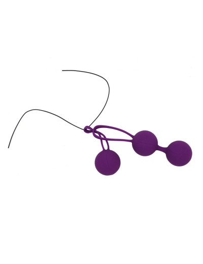 Фиолетовый набор для тренировки вагинальных мышц Kegel Balls