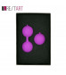 Фиолетовый набор для тренировки вагинальных мышц Kegel Balls