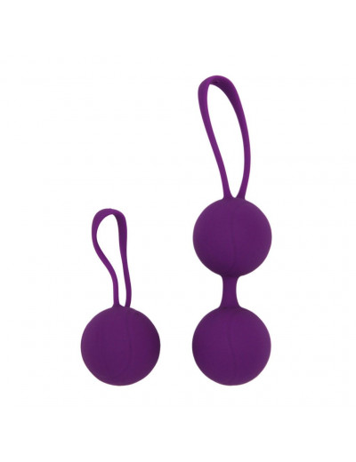 Фиолетовый набор для тренировки вагинальных мышц Kegel Balls