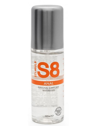 Анальная смазка на водной основе S8 Anal Lube - 125 мл.